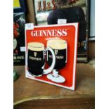 Guinness Perspex advertising shelf sign.