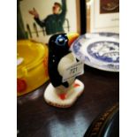 Guinness ceramic advertising penguin figure.