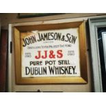 John Jameson and Son Whiskey print.
