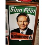 Sinn Fein Martin McGuinness election poster.