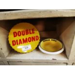 Two Double Diamond advertising memorabilia.