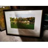 Coloured Print of Fota Island Golf Club by Louise McKeown