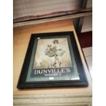 Dunville's Irish Whiskey advertising print.