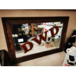 DWD advertising mirror.