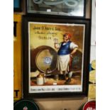 John D'Arcy & Sons Anchor Brewery Dublin framed advertising print.