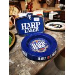 Harp Lager Perspex shelf sign