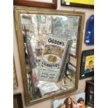 Ogden's Guinea Gold advertising mirror.