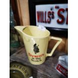 Dewar's Scotch Whisky ceramic advertising jug