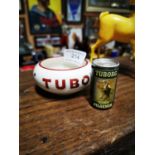 Tuborg ceramic ashtray