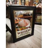 Redbreast Irish Whiskey advertising mirror.