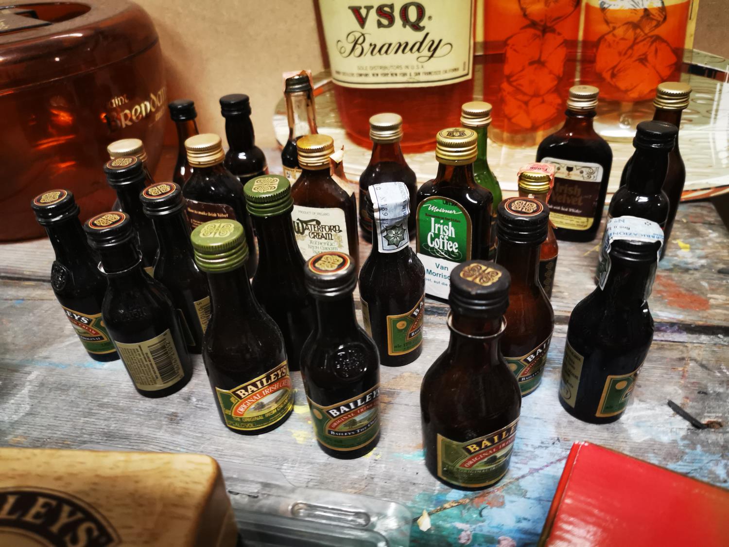 Collection of miniature Baileys & Irish Coffee bottles - Image 4 of 4