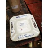 Ogden's St Julien ceramic advertising ashtray.