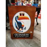 Guinness Toucan enamel advertising sign