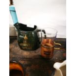 Two Old Bushmill's Irish Whiskey advertising pieces