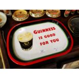 1950s Guinness tinplate advertising drinks tray.