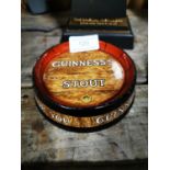 Guinness's Stout ceramic ashtray