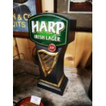 Harp Irish Lager counter light.