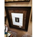 Guinness Stout framed advertising print.