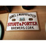 James Murphy & Co Stout and Porter advertising sign.
