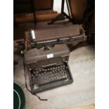 1950's Imperial typewriter.
