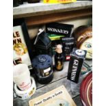 Miscellaneous lot of Guinness memorabilia.