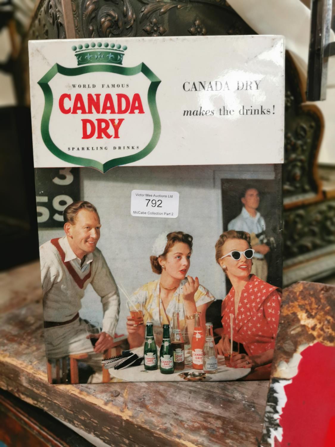 Canada Dry Show card. - Image 2 of 2