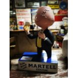 Martell Brandy plastic advertising figure