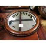 Guinness adertising mirror.