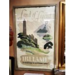 Ireland Is Waiting To Welcome You framed travel print.