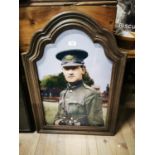 General Michael Collins framed coloured print.