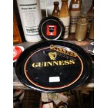 Guinness ashtray and drink's tray