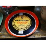 Guinness tinplate drink's tray .
