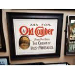 Old Comber Pure Pot Still advertising print.