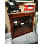 Edwardian mahogany wall cabinet