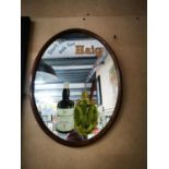 Haig Scotch Whisky framed advertising mirror.