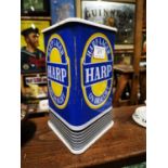 Harp Lager counter light.