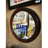 Harp Lager Advertising Mirror