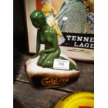 Carlsberg ceramic advertising figure.