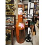 Large wooden drinks cabinet.