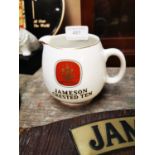 Jameson Crested Ten ceramic water jug