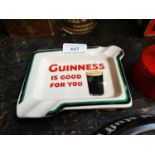 Guinness Is Good For You Arklow Pottery ashtray.