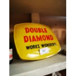 Double Diamond Advertising Sign.