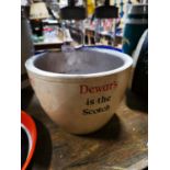 1960's Dewar's Scotch Whiskey ice bucket