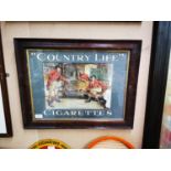 Player's Country Life Cigarettes advertisement.