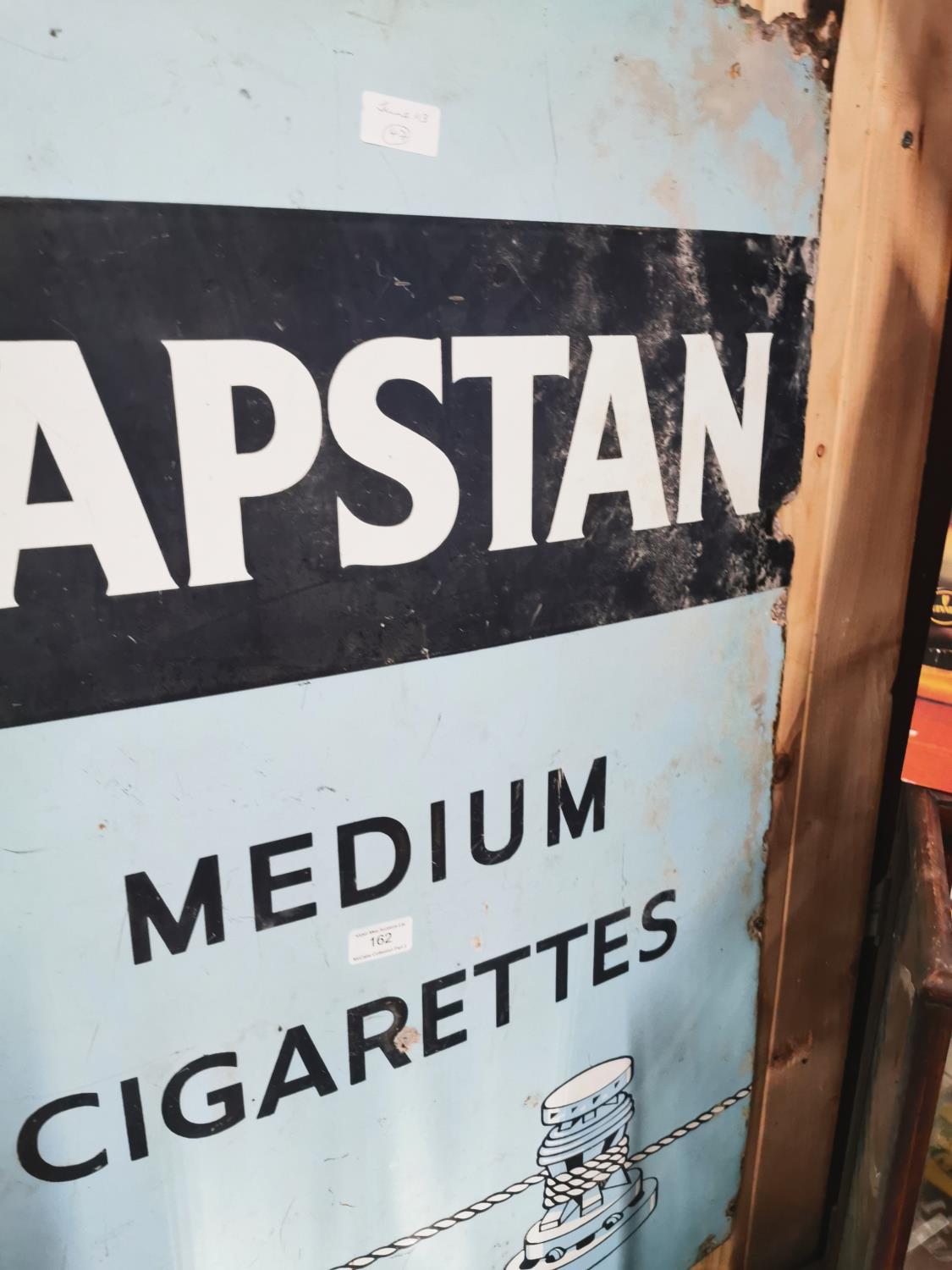 Captan's Medium Cigarettes enamel advertising sign. - Image 3 of 3