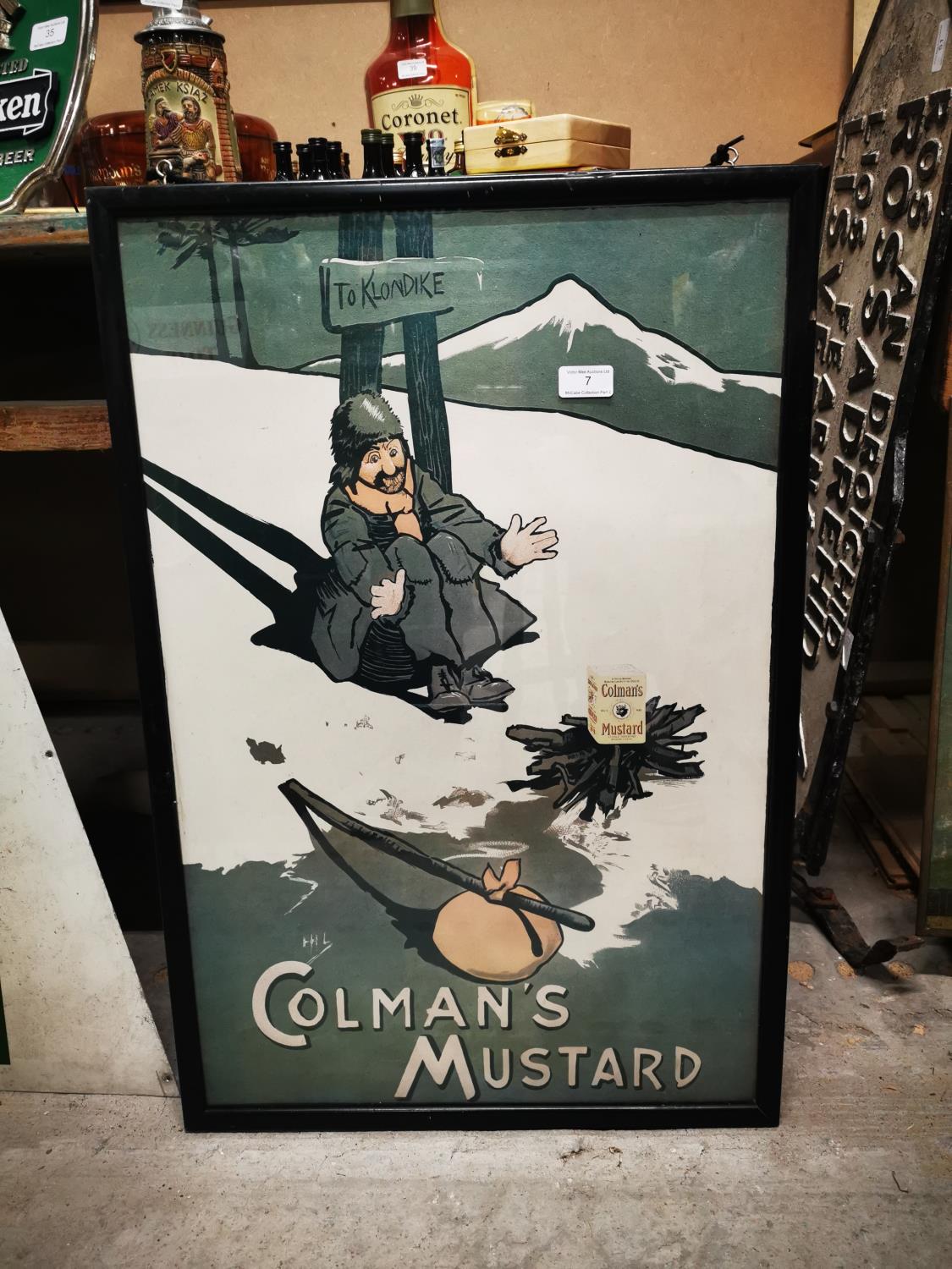 Colman's Mustard advertising print.