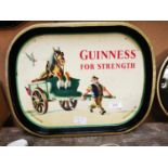 Guinness Carthorse alloy drink's tray