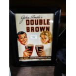 John Smith Double Brown showcard.