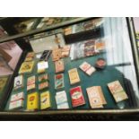 Collection of early 20th C. cigarette packets.