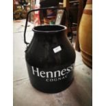 Hennessy Cognac advertising bucket.